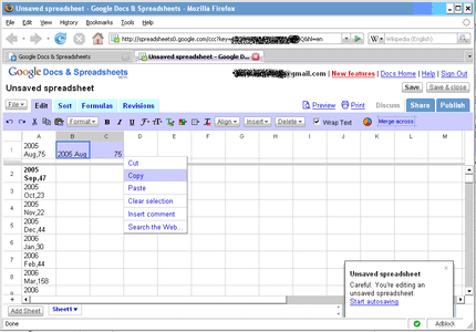 The Spreadsheet