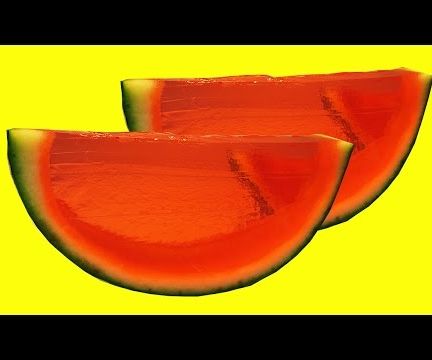 How to Make Jello Gummy Watermelon