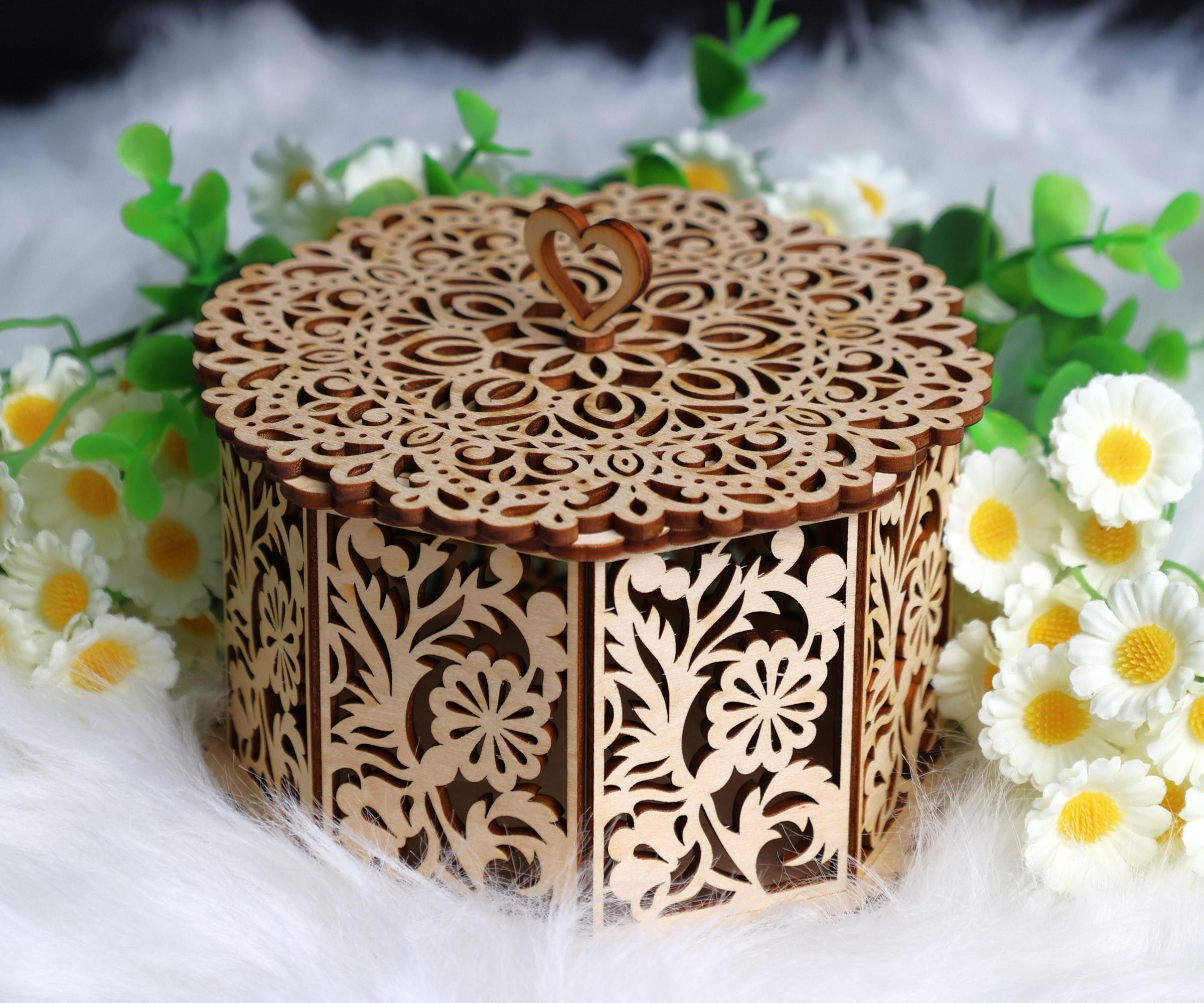 How to Laser Cut a Wedding Favor Box