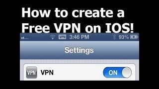 How to create a free VPN on ios 7.1