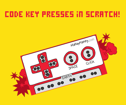 Scratch Month: Coding Makey Makey Key Presses for IPad : 4 Steps (with ...