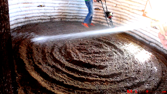 Cheap Soil Cement Subfloor!  $50 Total Cost :)