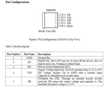 Is the Issue Related to the Voltage Feedback on the 5th Pin of the XL-6019?