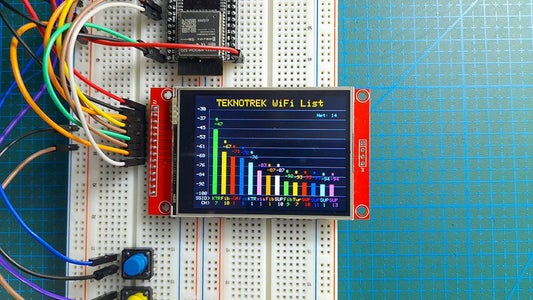 Wi-Fi Signal Scanner With ESP32! (Live Network Scan) : 6 Steps ...