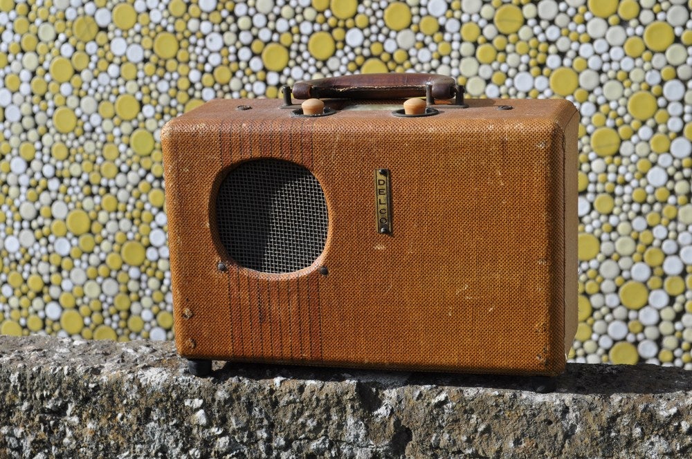 Re-purposing an Antique Portable Radio Into a Hip Bluetooth Speaker