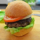 No Smoker Smoked Burger aka Seasoning Meat with Meat!