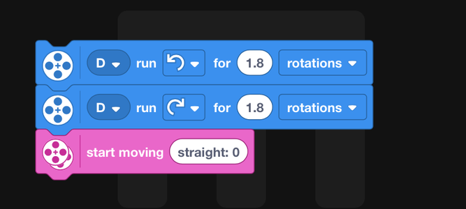 Write Code: Set Up Motors