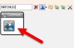 For Sender Arduino - in Visuino Add, Set & Connect Components