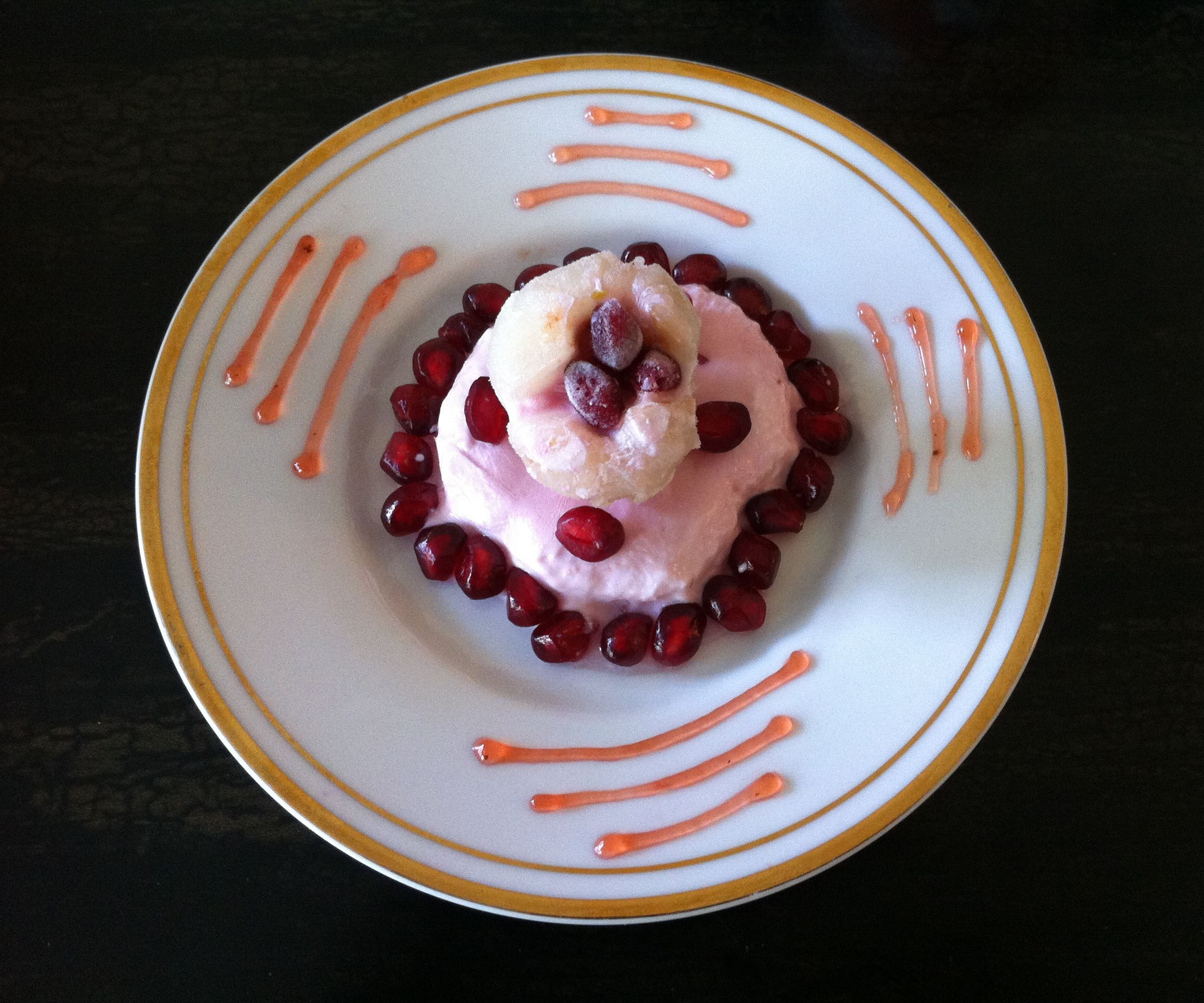 Frozen ​Blueberry/Pomegranate/Mango Yogurt Stuffed Inside Litchi:
