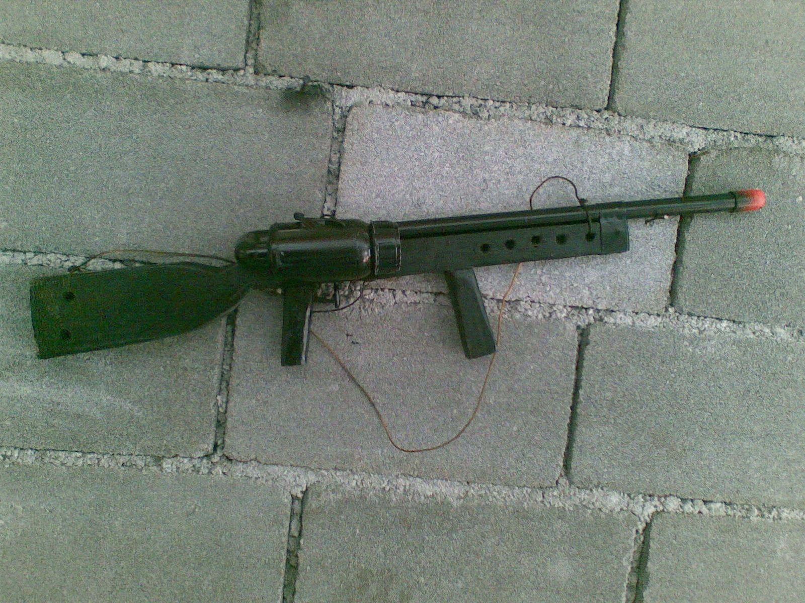 Powerful PVC-Marble Sniper Riffle