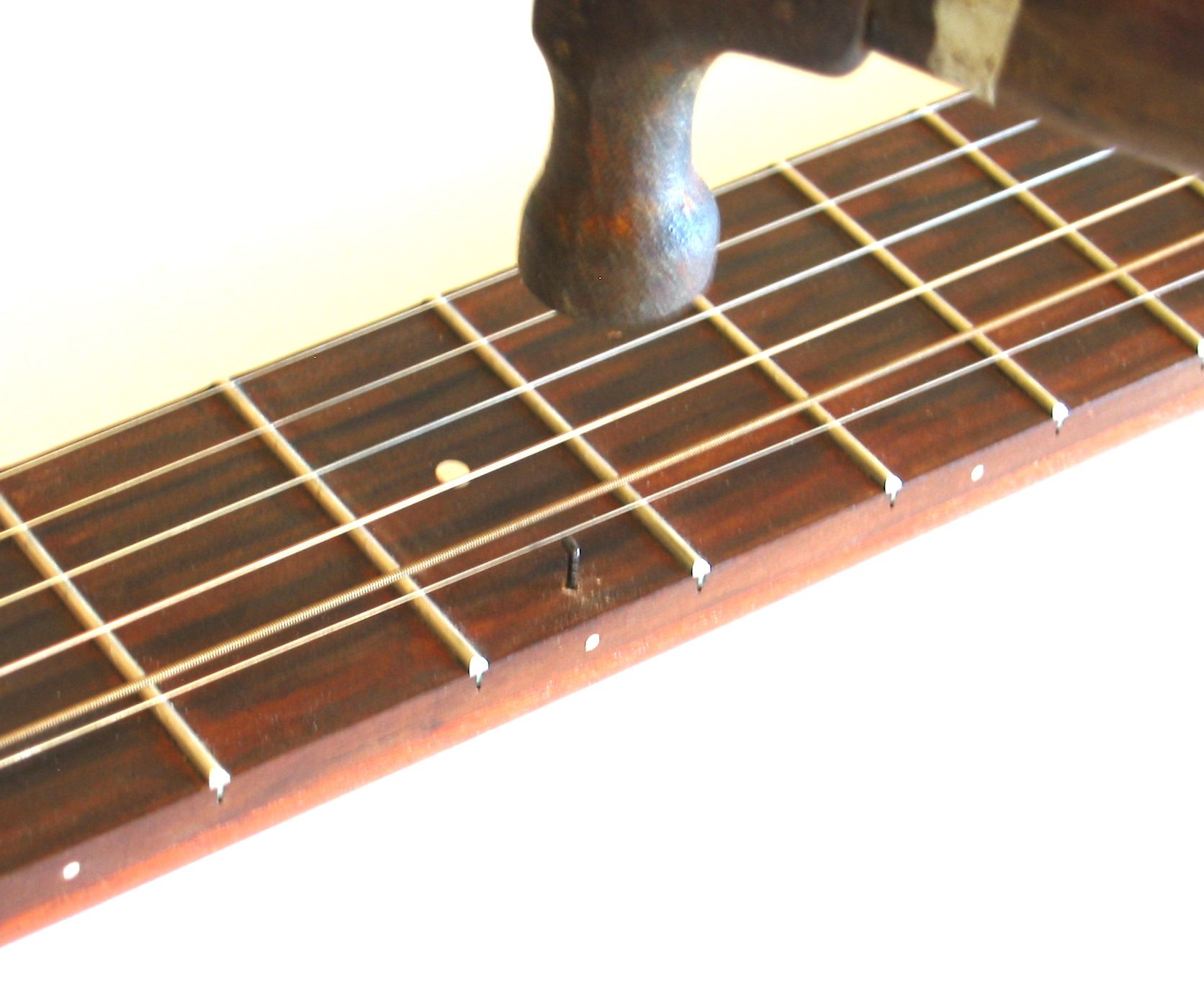 Railroad Spike Capo for Your Guitar or Banjo