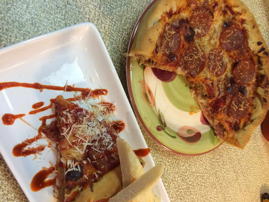 Chicago Style Deep Dish Pizza - on the BBQ!