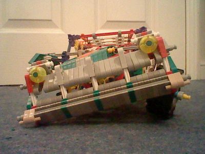 Knex Car With Large Trunk Space Crash Test.