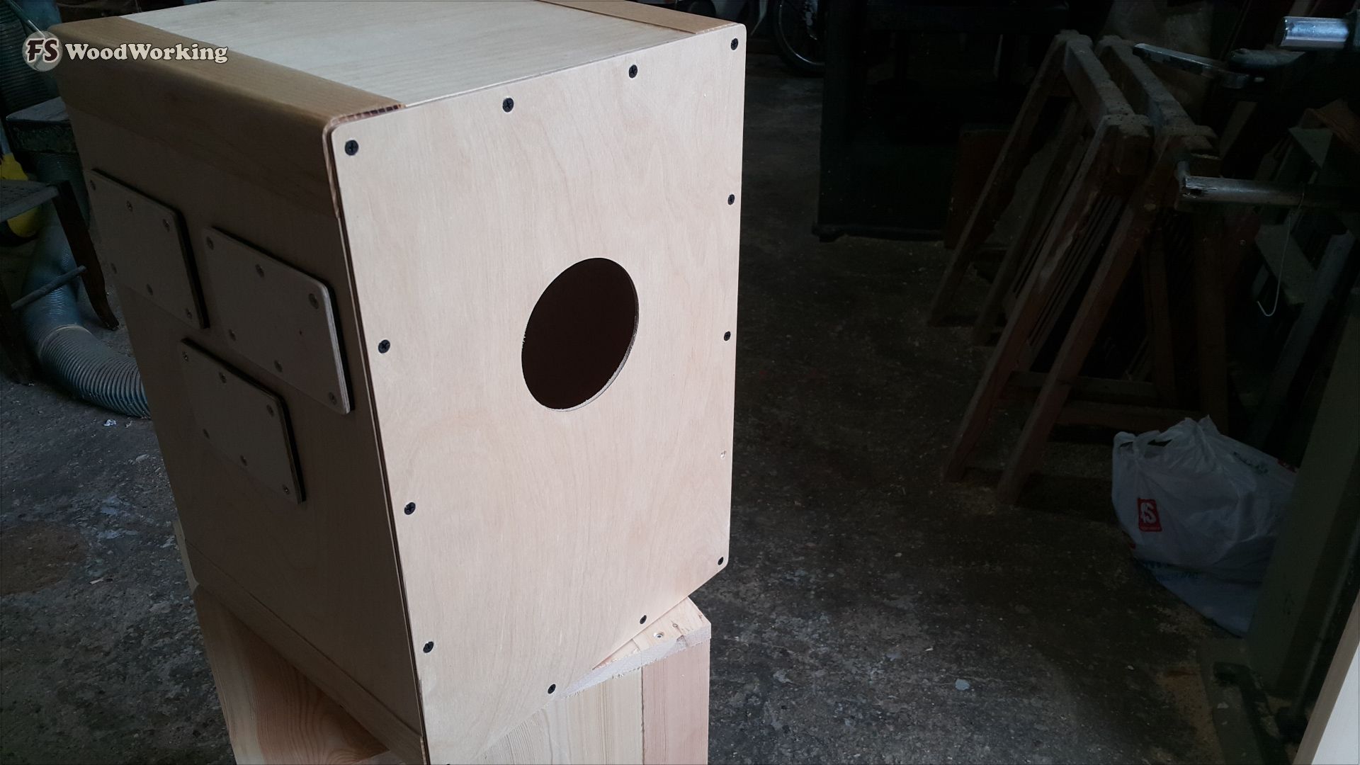 Cajon Hybrid (Αcoustic Electronic Cajon) 12 Steps (with Pictures) Instructables
