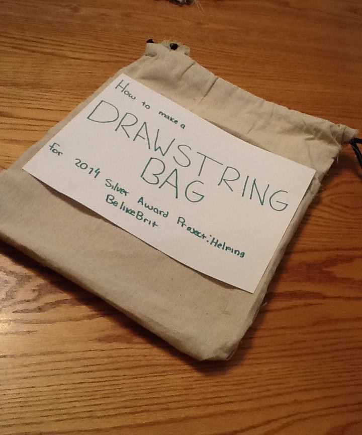 Drawstring Bags for Haiti