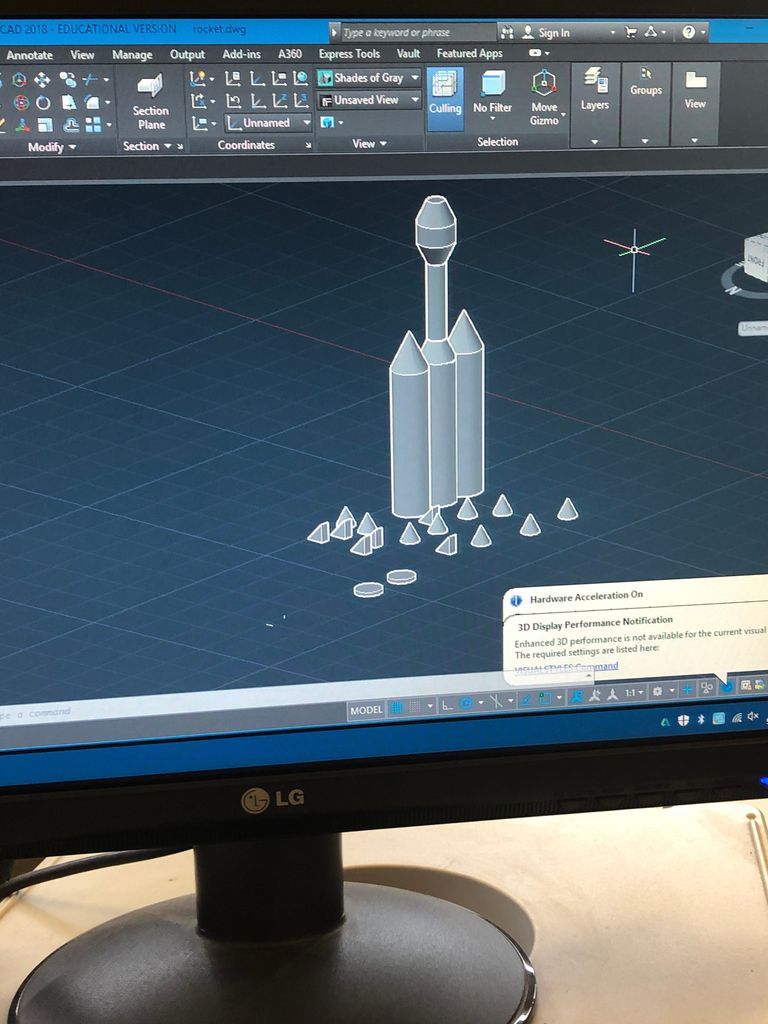 How To Draw Desktop Computer In Autocad