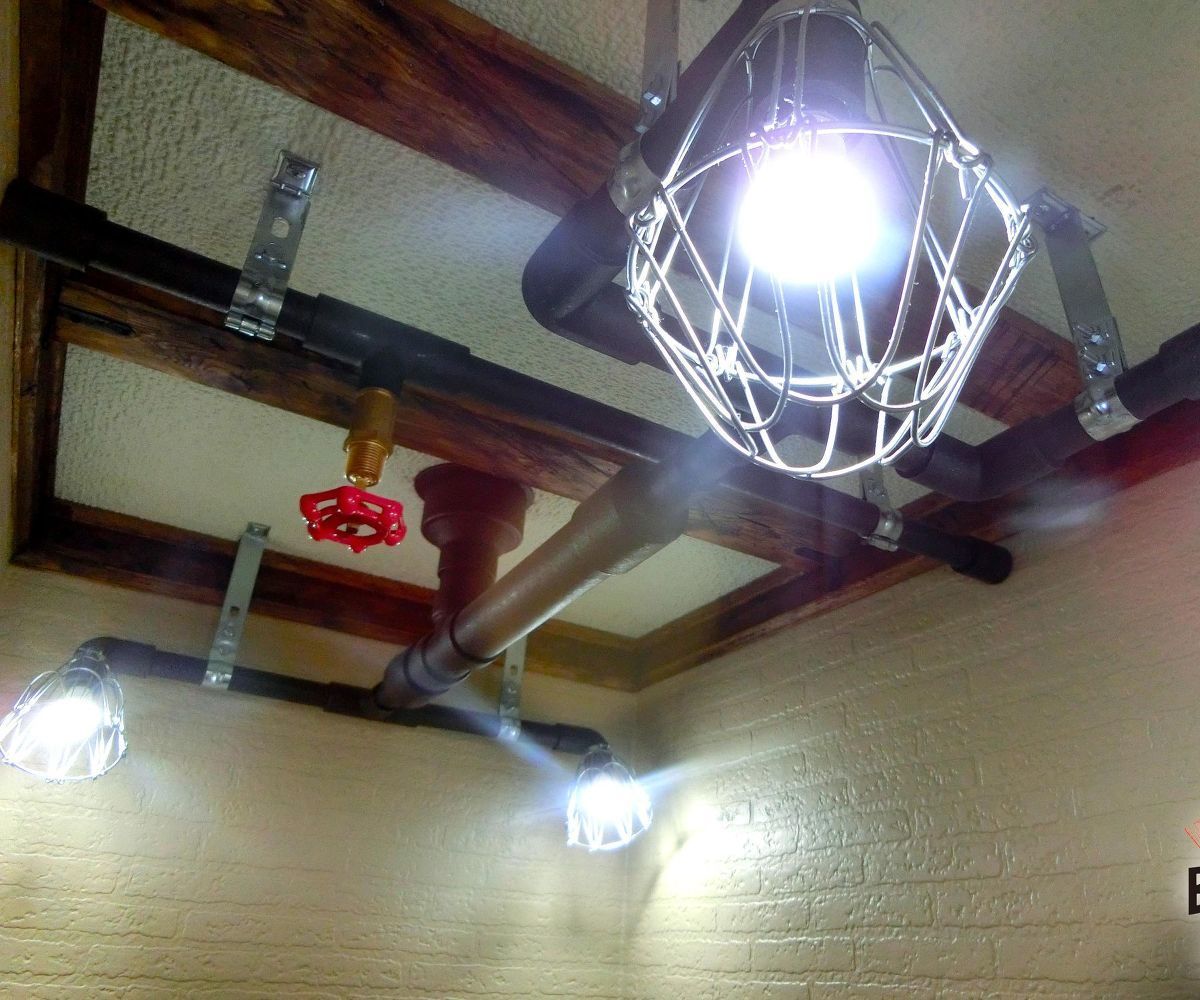Pipe Lights on the Ceiling! 