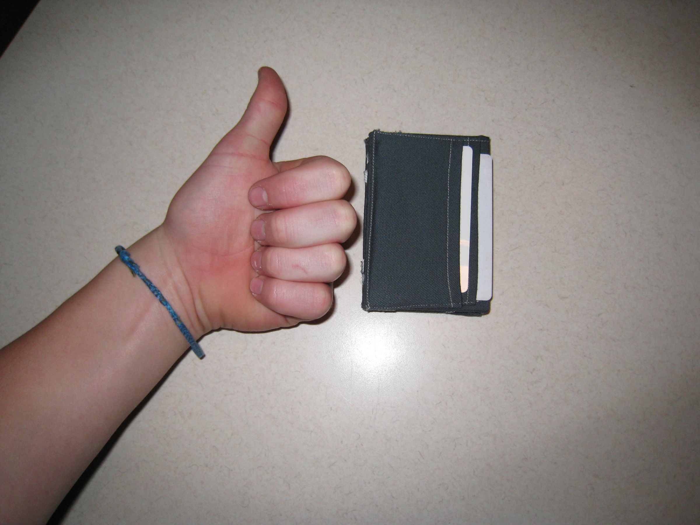 Inside-out Vachetta Wallet