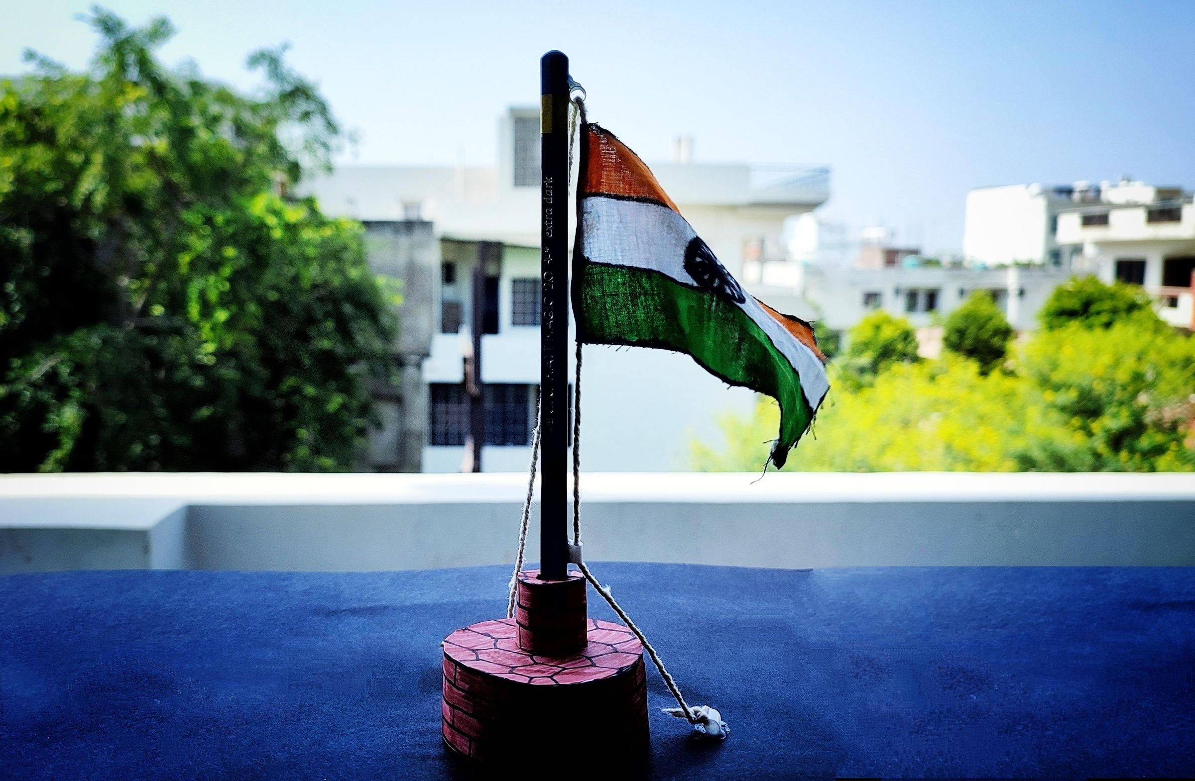 Indian Flag Hoisting On Independence Day
