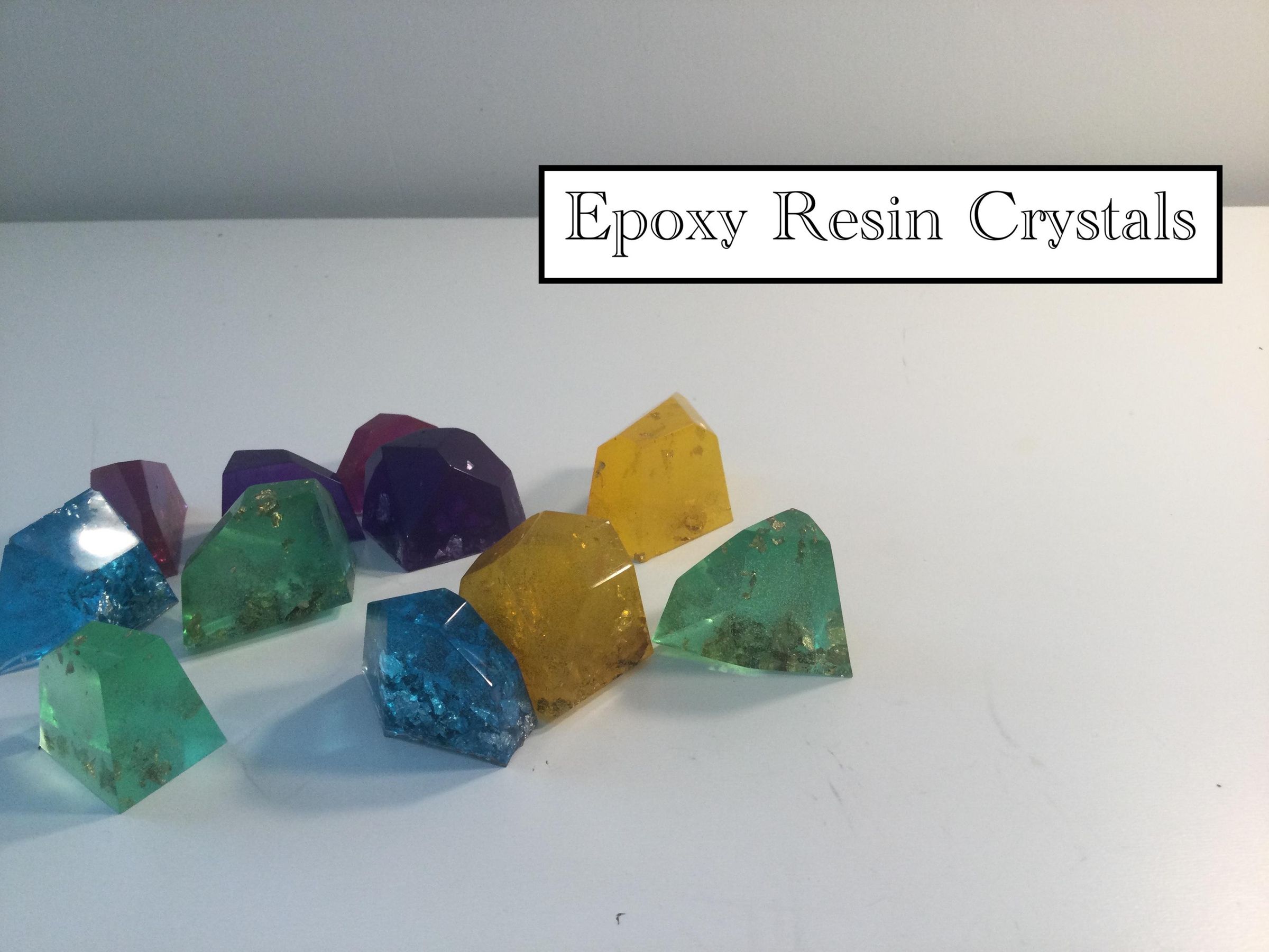 Decorative Epoxy Resin Crystals 3 Steps Instructables