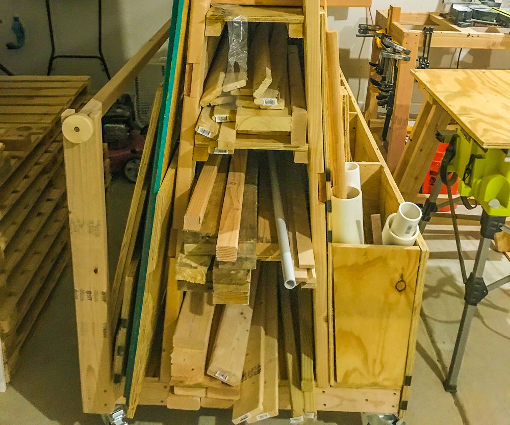 Giant Lumber Cart