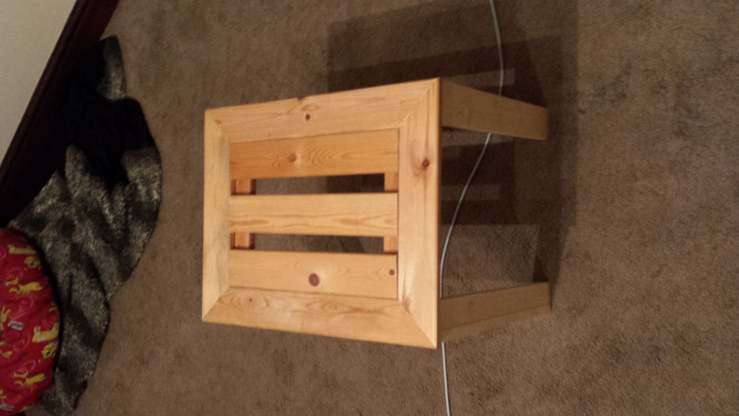 My First Woodworking Project! 8 Steps Instructables