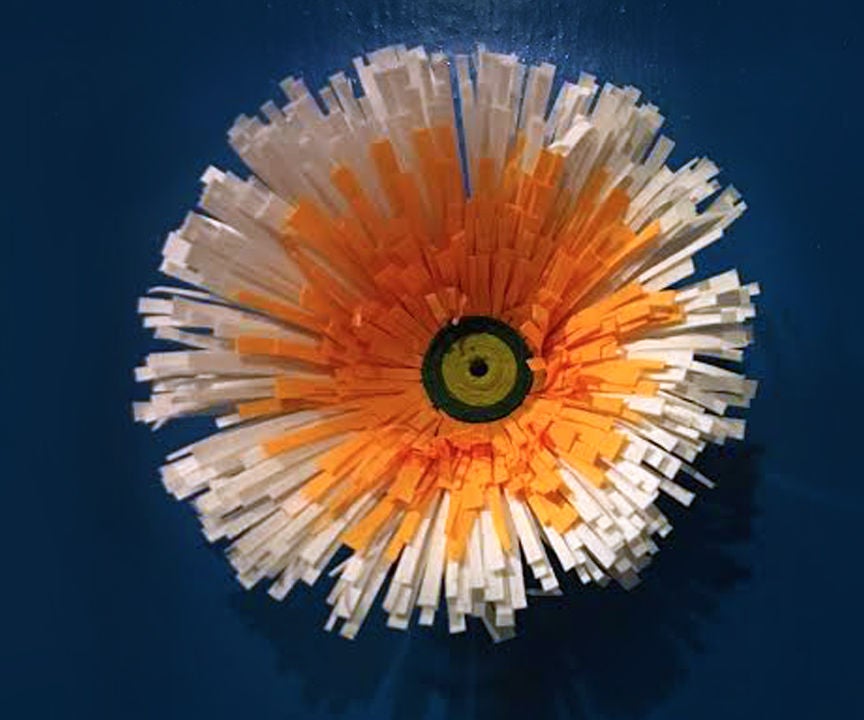 How to Make Quilled Fringed Flowers Paper Daisy Tutorial Instructables