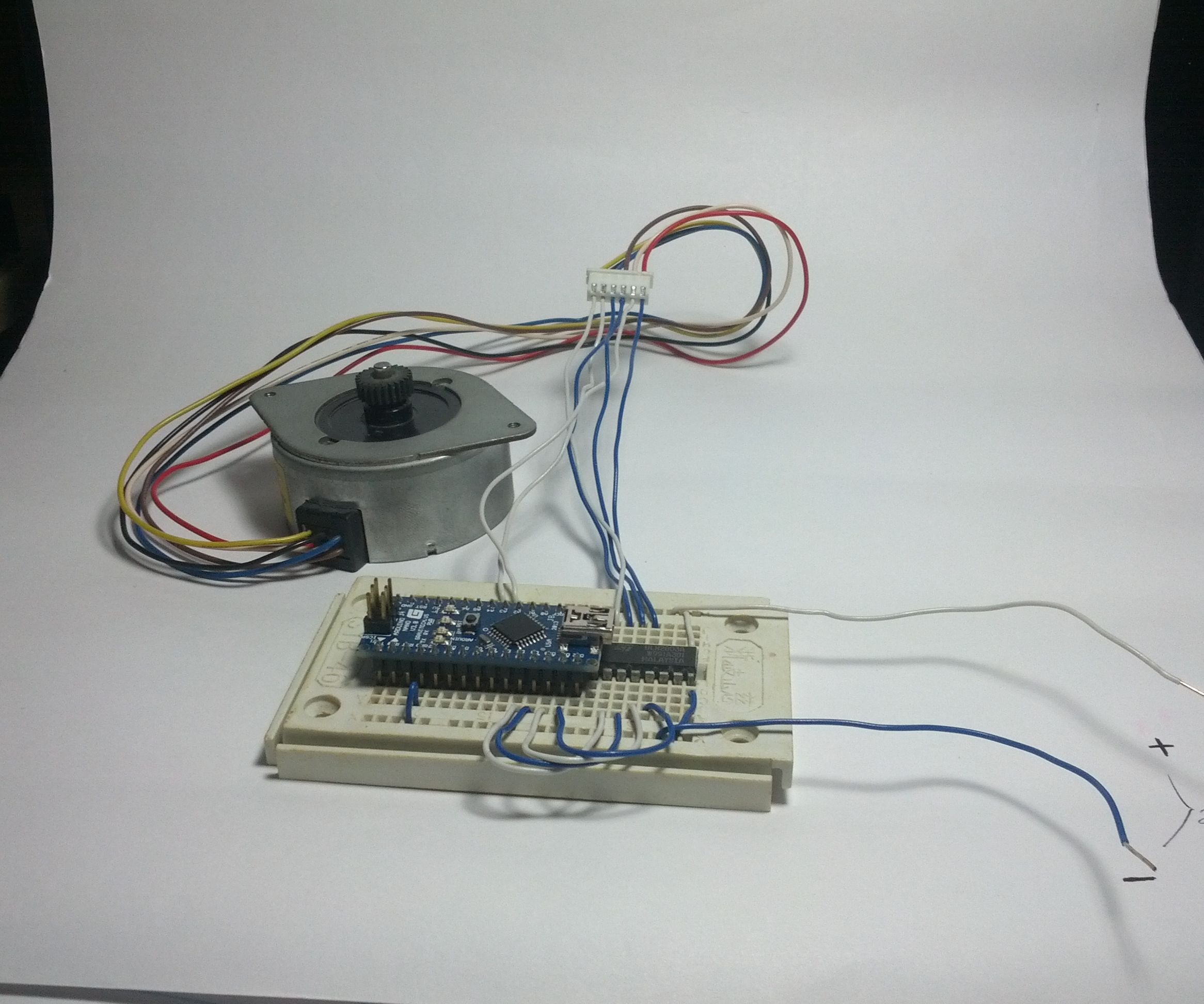 Stepper Motor Control With an Arduino