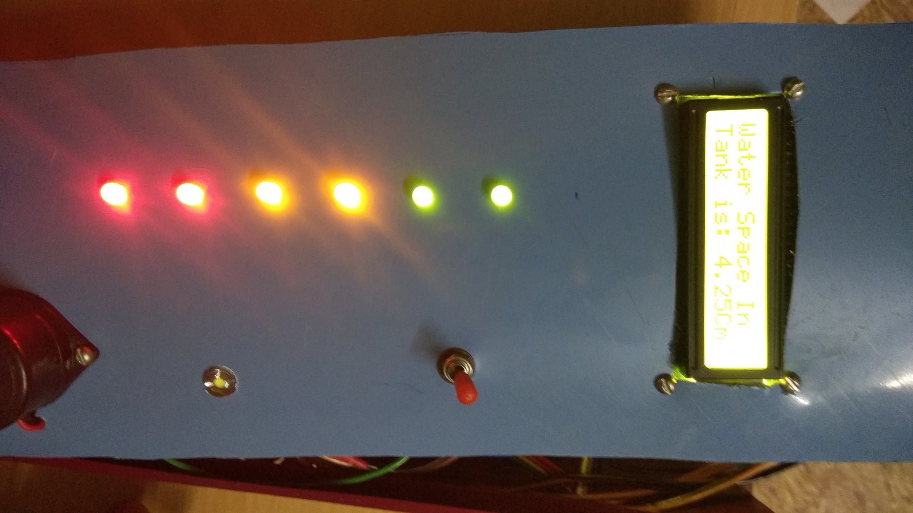 AUTOMATIC WATER TANK LEVEL INDICATOR & MOTOR CONTROL USING ULTRASONIC ...