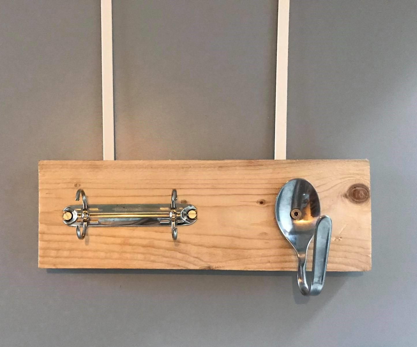 Homemade Key Ring and Coat Hanger