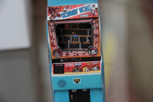 Donkey Kong Cabinet Papercraft