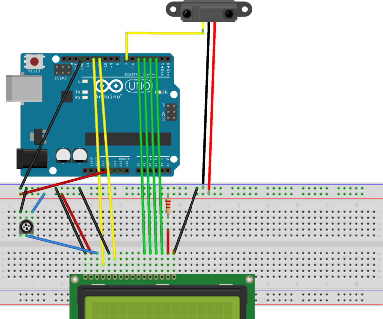Interfacing IR Sensor and LCD Display With Arduino Uno