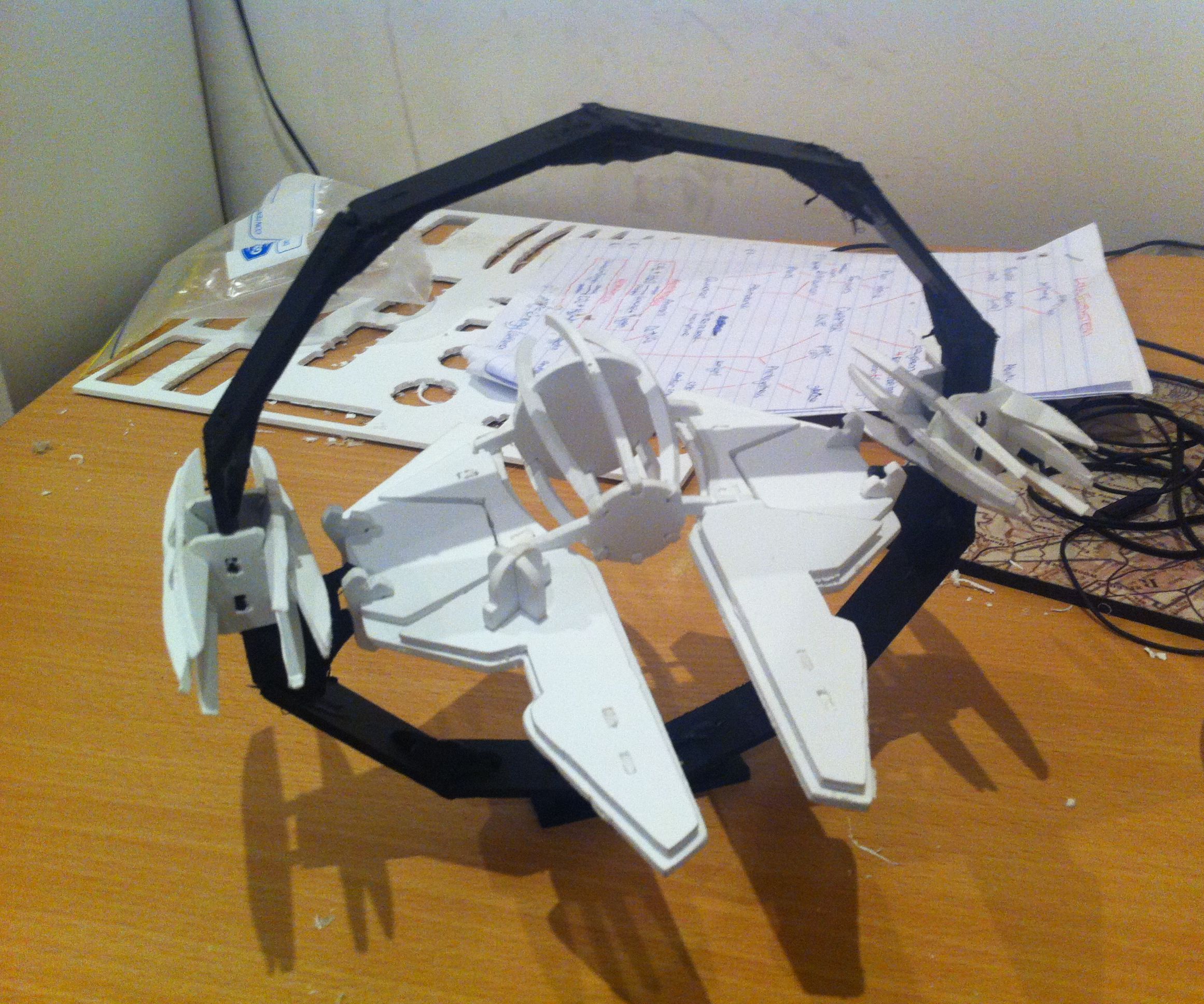 Flat Pack Jedi Starfighter