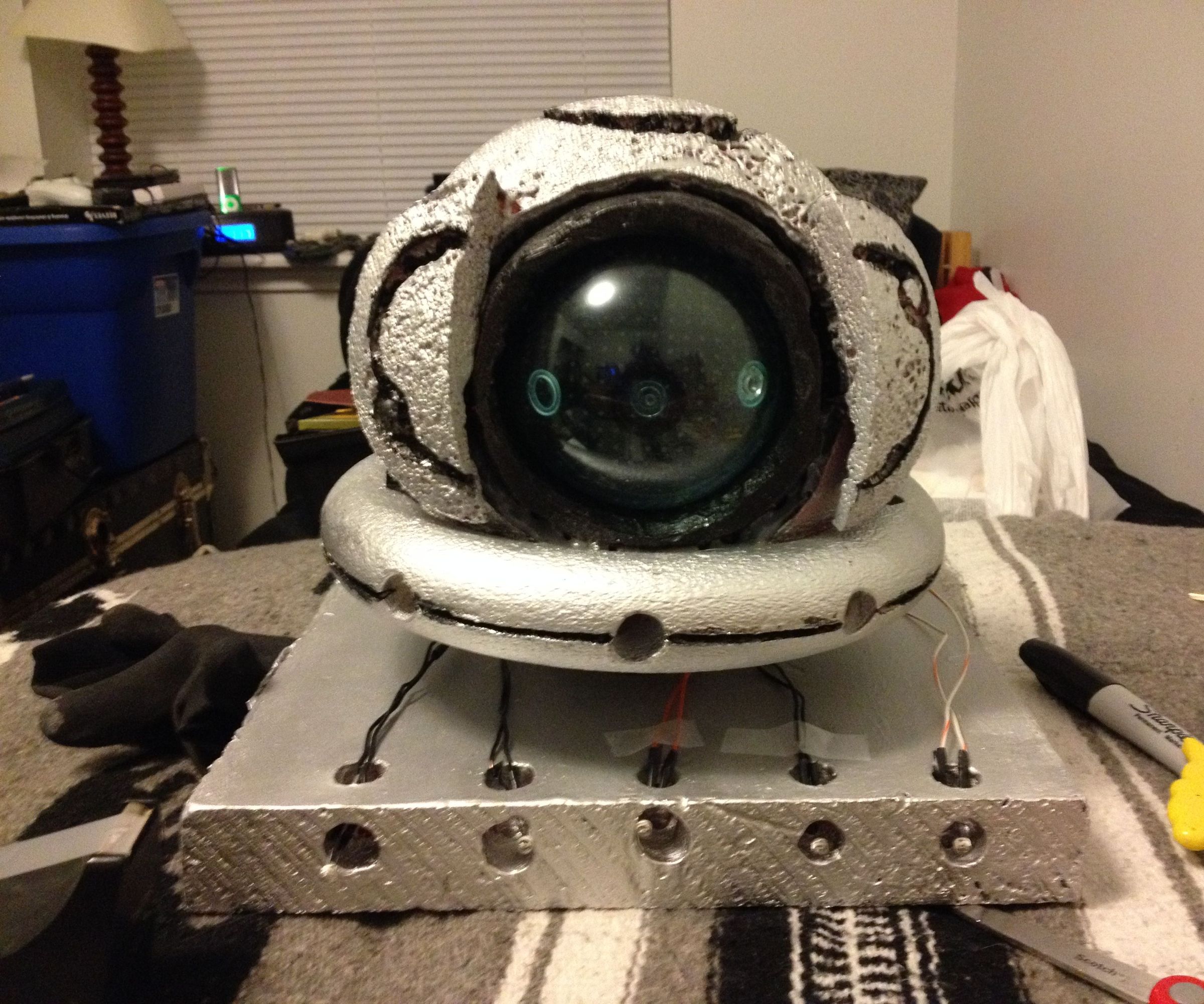 SPAZNIC THE CREEP EYE SATELLITE!!!