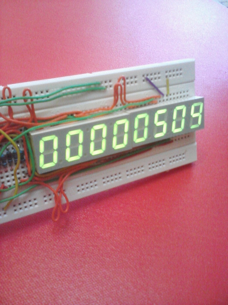 8-Digit Arduino Counter : 8 Steps - Instructables