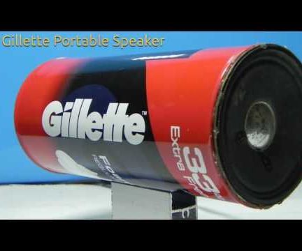 Gillette Portable Speaker