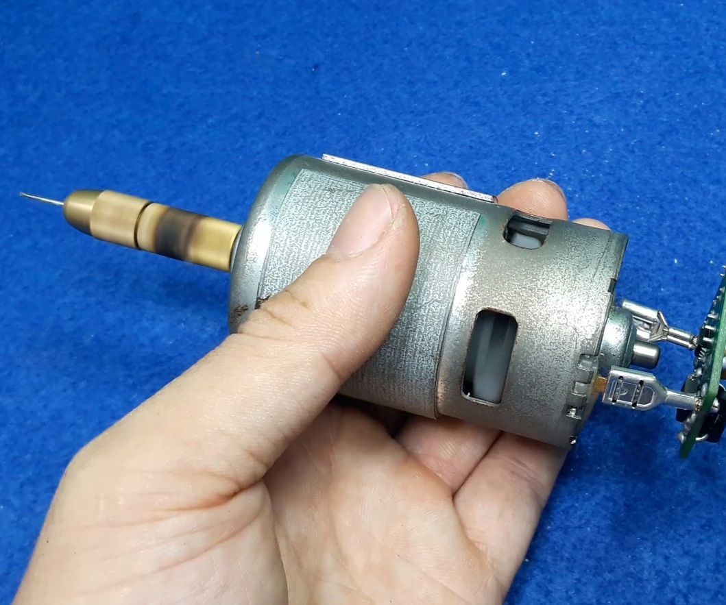 DC Motor Speed Controller With Mini Circuit