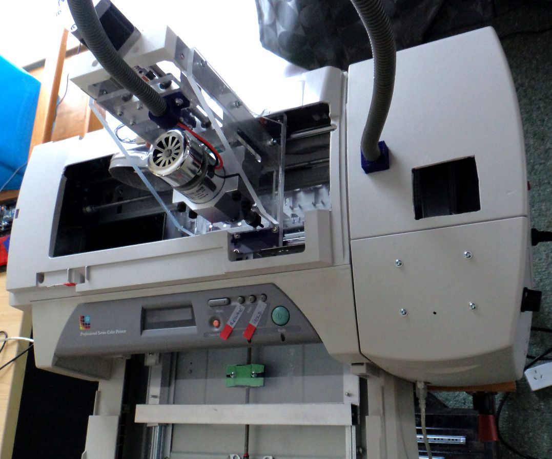 CNC Machine from Inkjet Printer