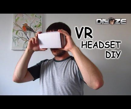 HOMEMADE VR HEADSET USING HOUSEHOLD ITEMS