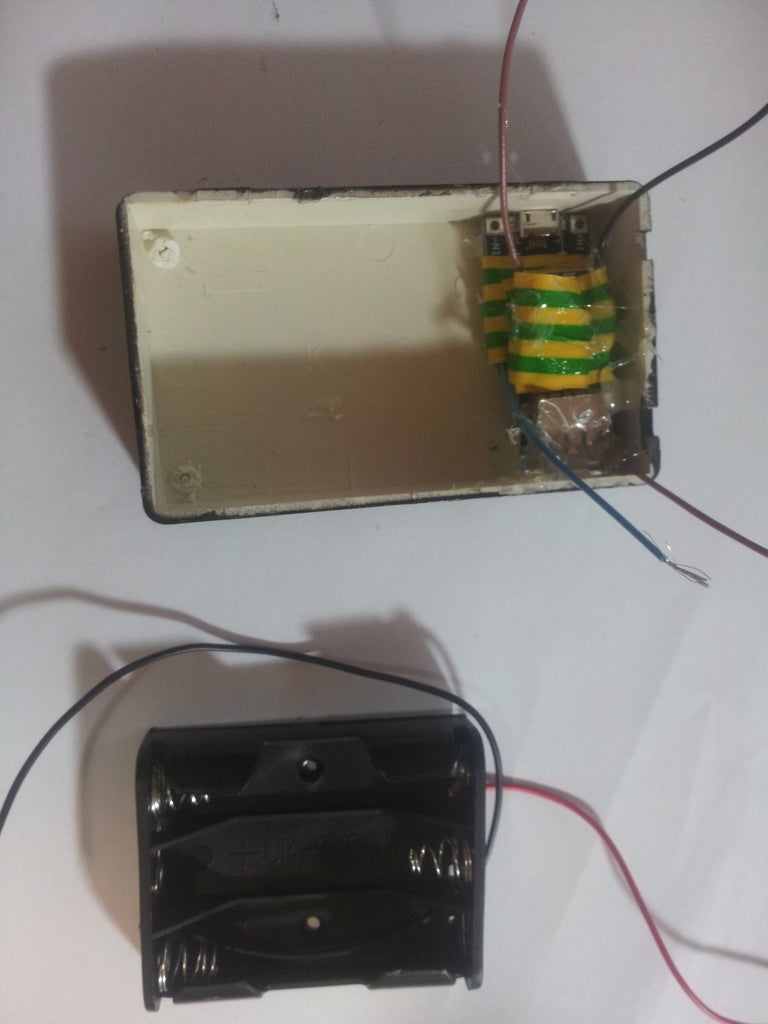 Design and Build a Portable USB Charger : 4 Steps Circuit Diagram