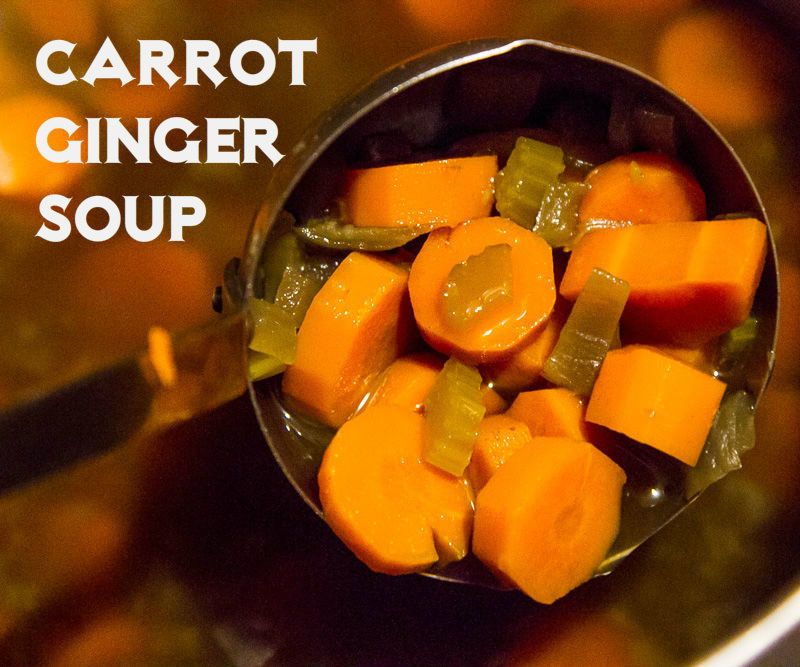 Carrot Ginger Soup - Hot or Cold!