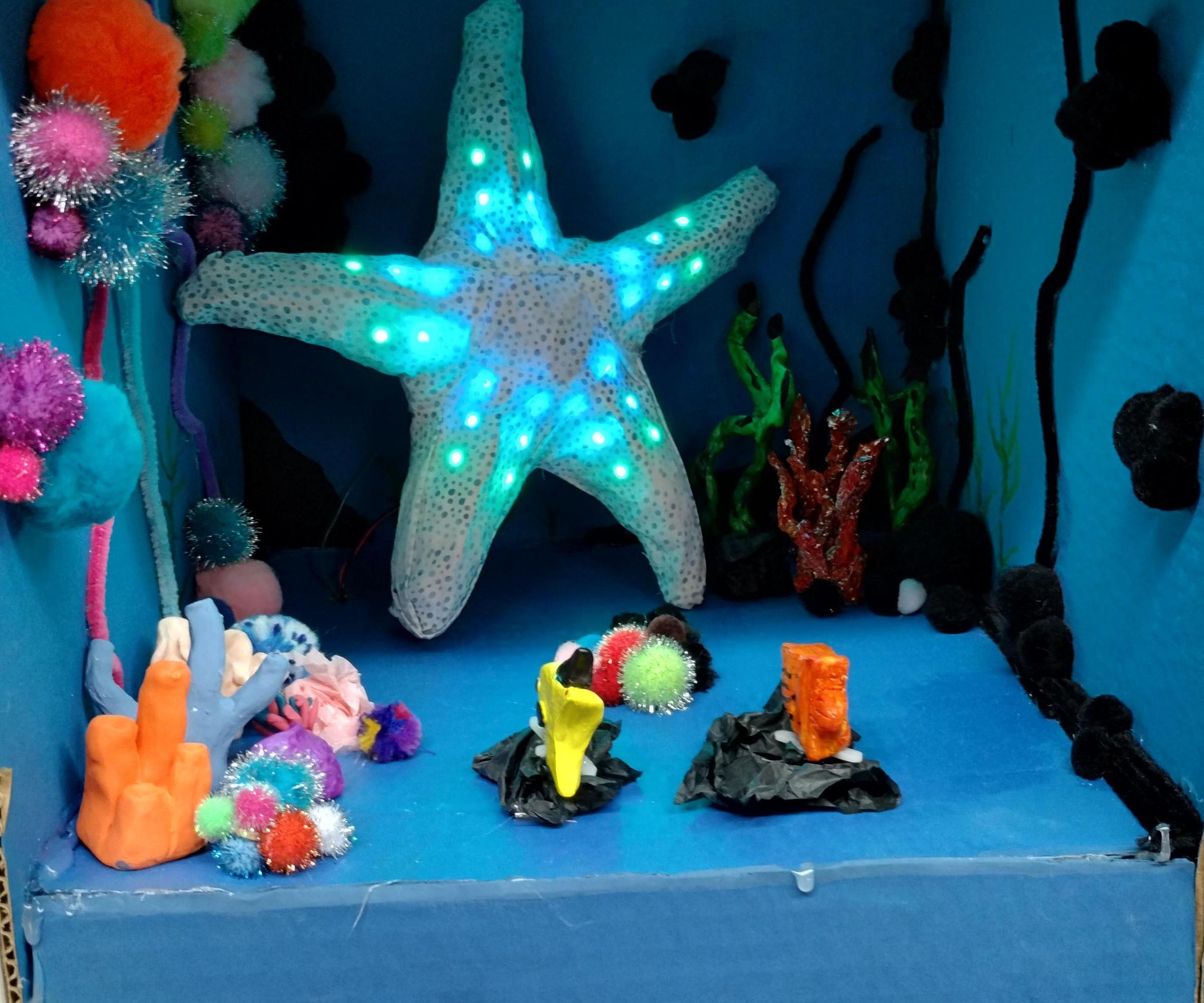 Oil Pollution Sculpture (Lane Tech PCL)