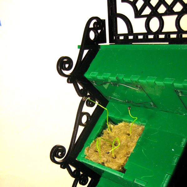 Solar Powered Vertical Drip Hydroponics With French Ironwork Details *Updated!*