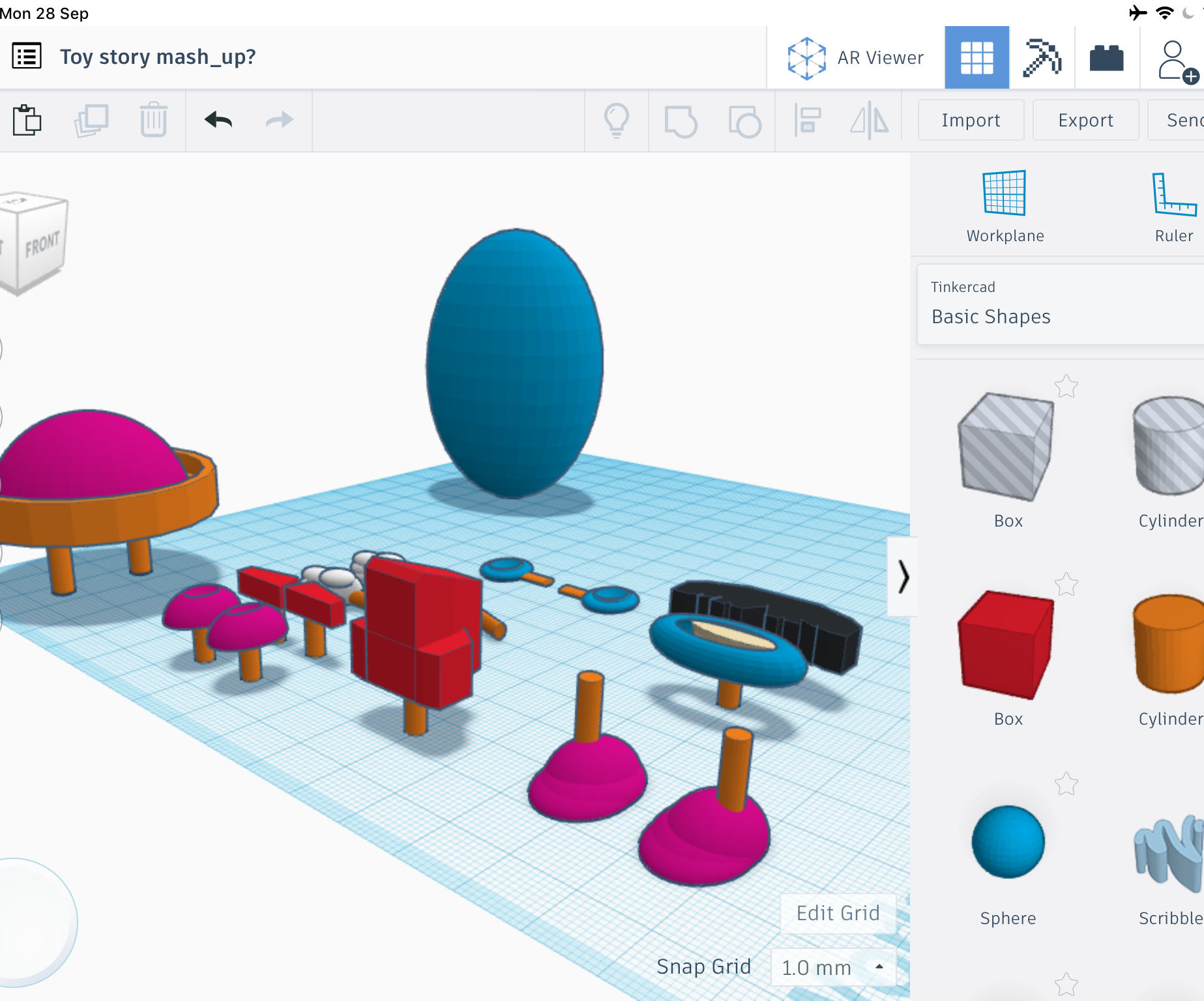 Toy Story Potato Mash Up!