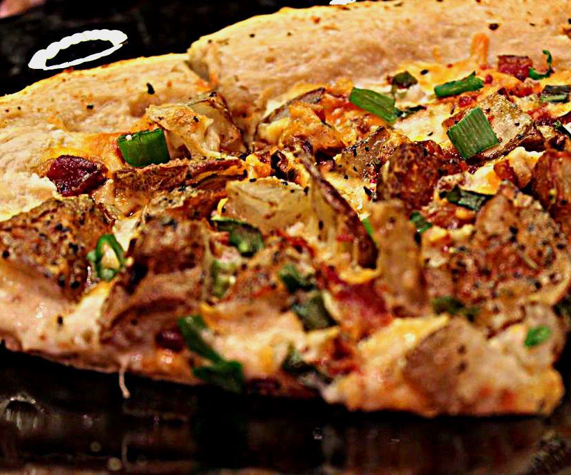 Loaded Bake Potato Pizza