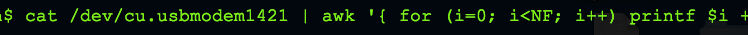 Datalogging, timestamp, & Monitor Arduino Data with an incredible Bash-One-Liner