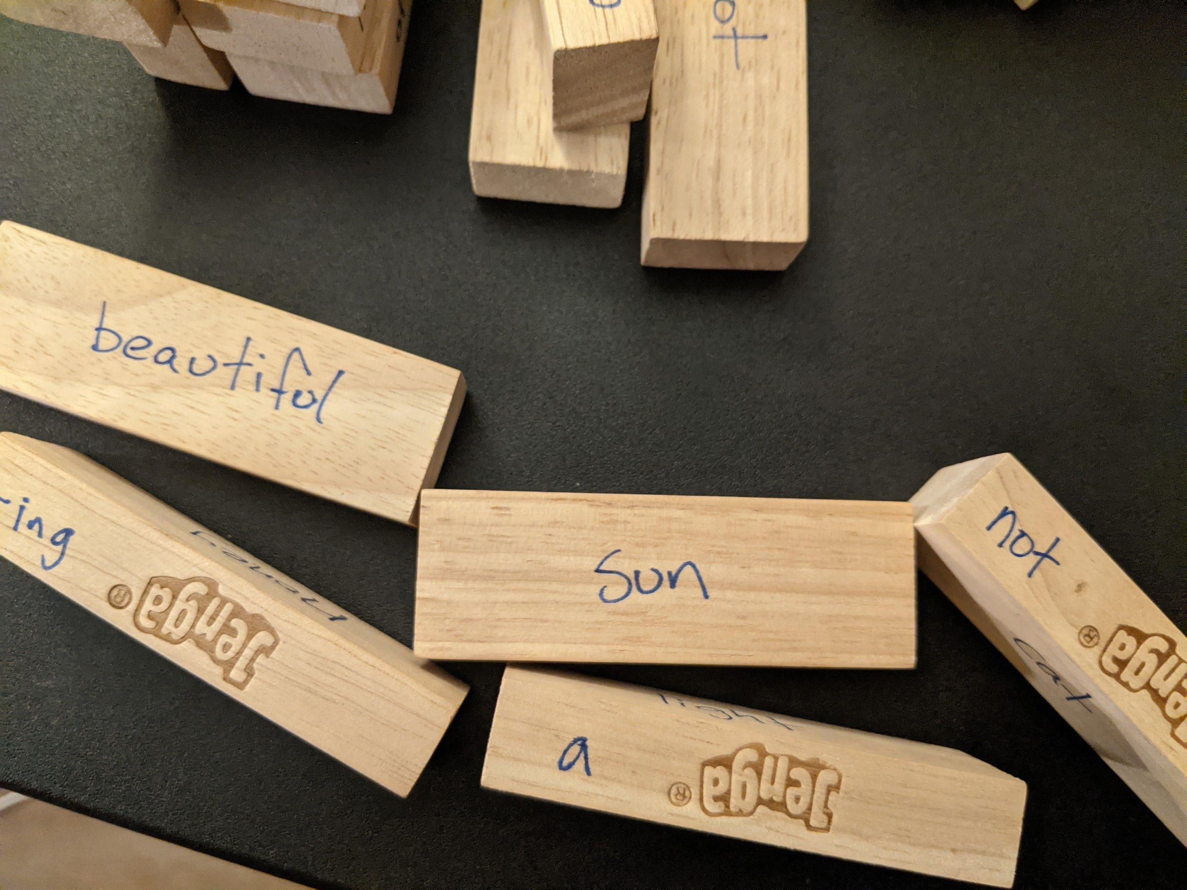 Jenga Poetry : 3 Steps - Instructables