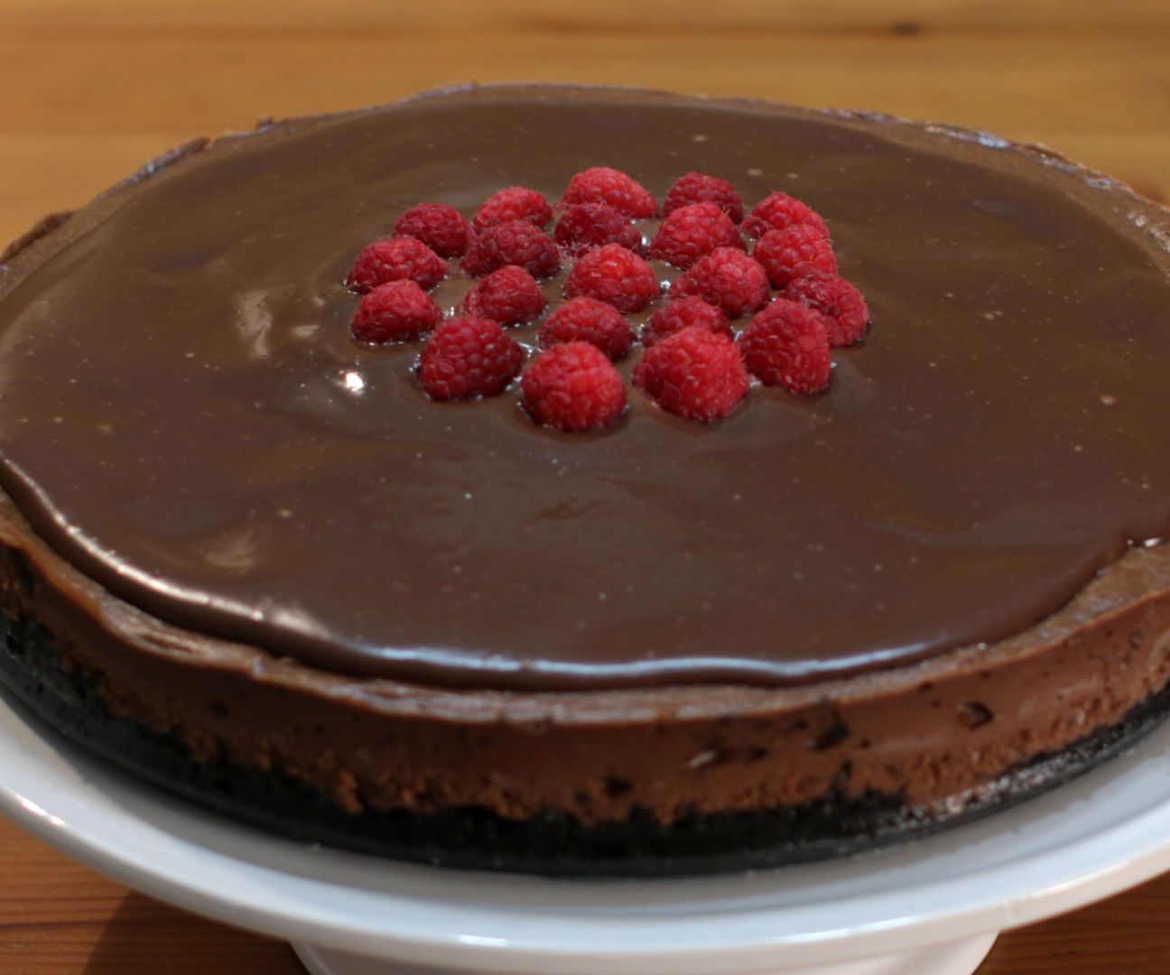 Triple Chocolate Cheesecake