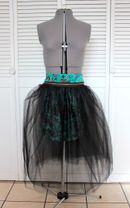 Removable Tulle Skirt Overlay - Pencil Skirt Pattern Hack