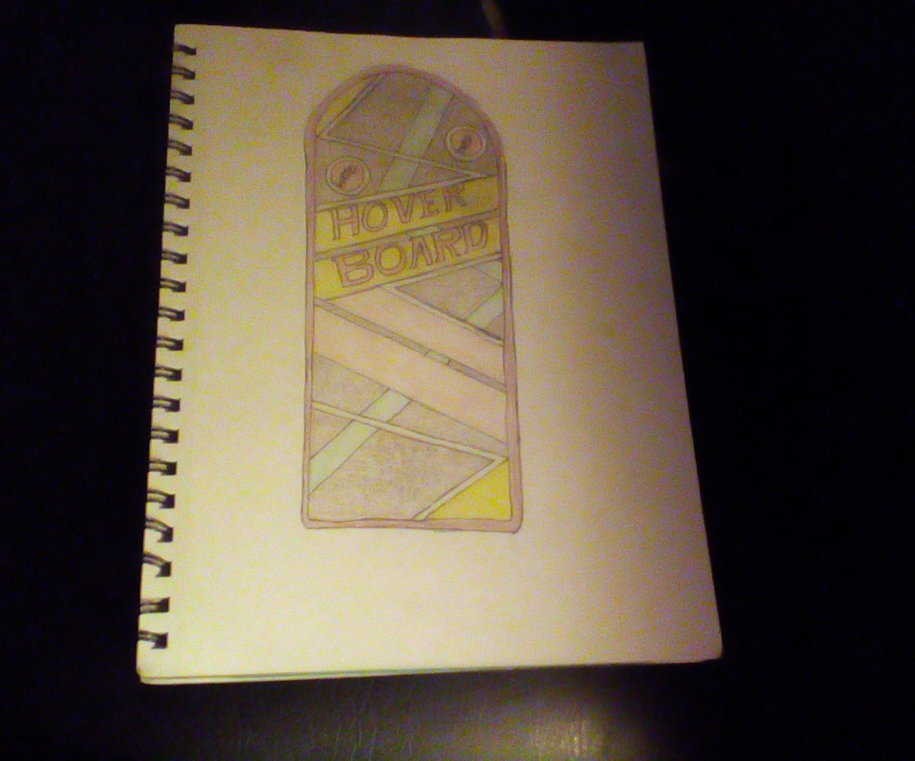 How to Draw a Hoverboard